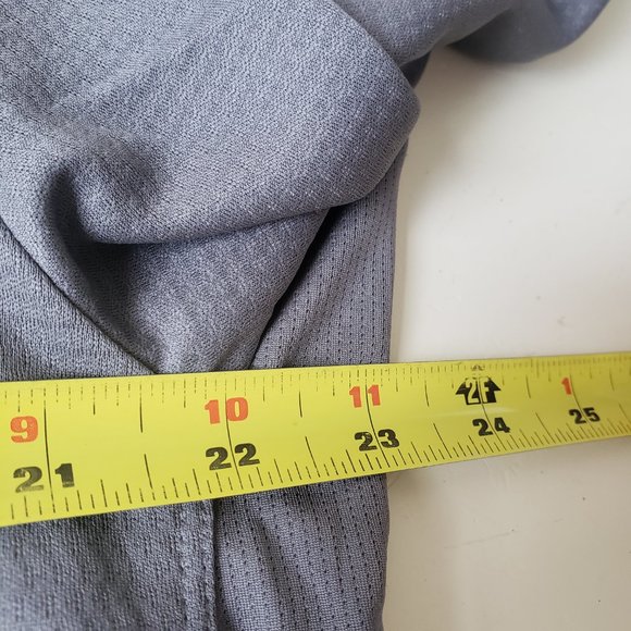 Kansas Jayhawks Long Sleeve Hooded Training Shirt Mens Large Tall LT Gray Adidas - Picture 12 of 13